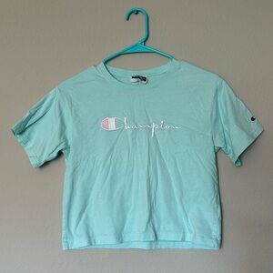 KIDS Champion Blue T-Shirt Size Medium